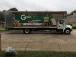 Green Van Lines Moving Truck